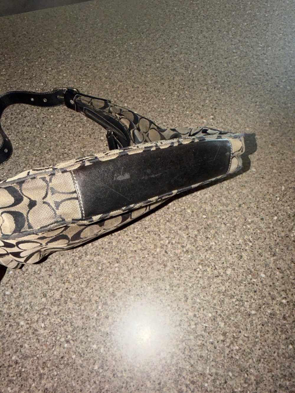 Vintage Y2k Coach Signature Hobo Bag - Picture 4 of 6